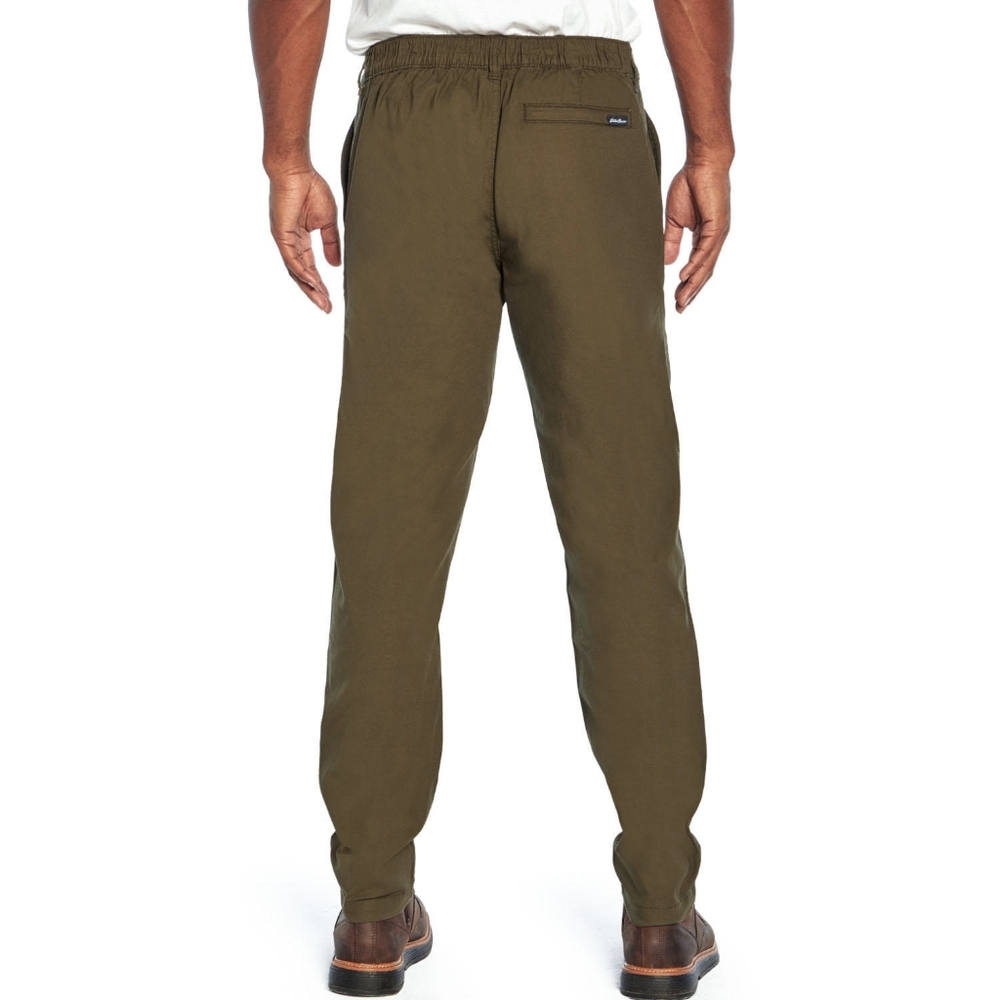 NWT Eddie Bauer Mens 36 X 32 Ripstop Casual Comfort Pants Asphalt & Olive Night - Picture 6 of 11